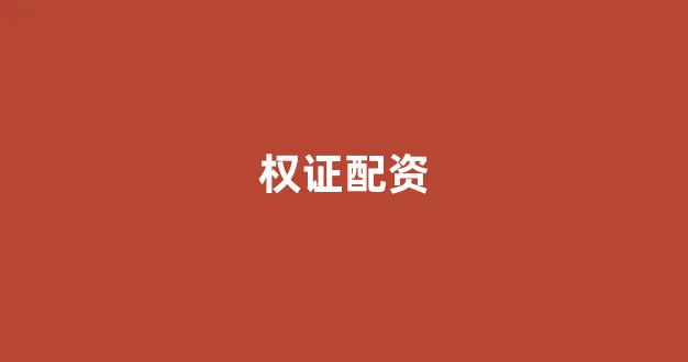 股票配资是什么意思